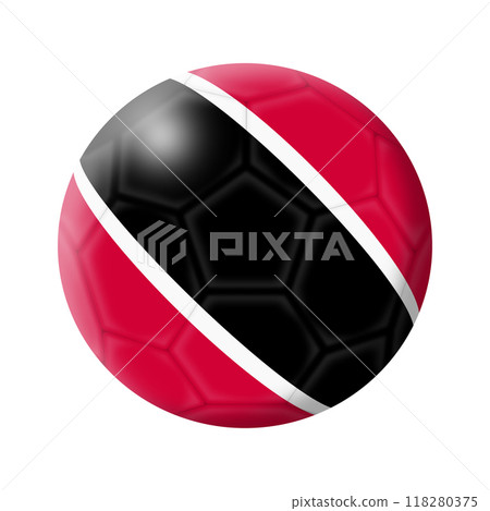 Trinidad and Tobago soccer ball football Trinidad and Tobago soccer ball football 118280375