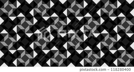 Black and white seamless pattern. Design for t-shirt, textile, wrapping paper. Concept for fashion textile print.  118280400