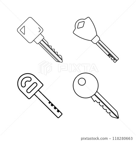 key logo or icon 118280663