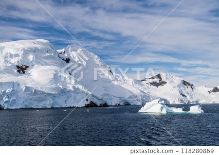 Antarctic landscape near Graham passage 118280869