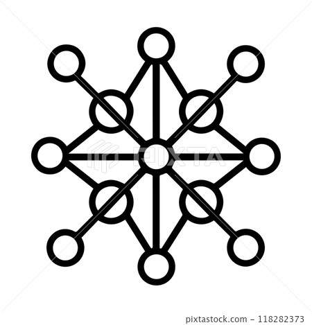 network icon or modern line symbol. Vector line art and icon design with bold outline. Black and white Pixel Perfect minimalistic symbol isolated white background. Silhouette simple thin sign network icon or modern line symbol. Vector line art and icon design with bold outline. Black and white Pixel Perfect minimalistic symbol isolated white background. Silhouette simple thin sign 118282373