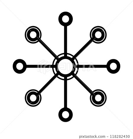 network icon or modern line symbol. Vector line art and icon design with bold outline. Black and white Pixel Perfect minimalistic symbol isolated white background. Silhouette simple thin sign network icon or modern line symbol. Vector line art and icon design with bold outline. Black and white Pixel Perfect minimalistic symbol isolated white background. Silhouette simple thin sign 118282430