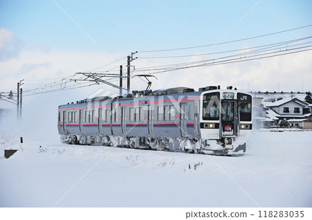 Ban'etsu West Line Hirota-Aizu-Wakamatsu JR East 719 series H-13 train (Sendai) Ban'etsu West Line Hirota-Aizu-Wakamatsu JR East 719 series H-13 train (Sendai) 118283035