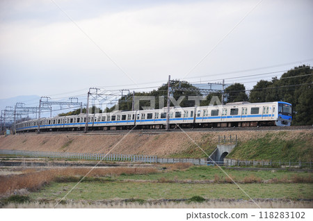 Odakyu Odawara Line Tokai University-Hadano Odakyu 4000 series 4052 118283102