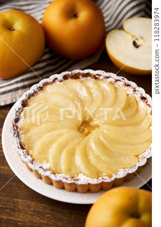 日本梨子塔蛋糕 日本梨子塔蛋糕 118283974