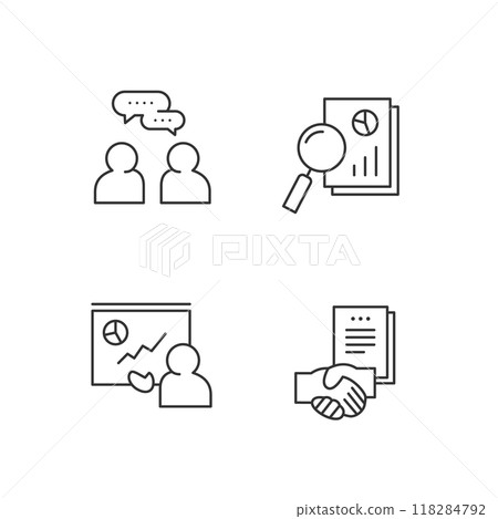 Business icon set Business icon set 118284792