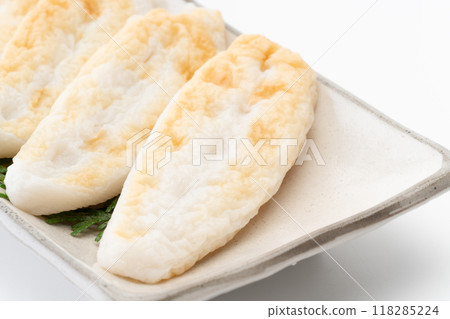 Close-up of sasa kamaboko 118285224