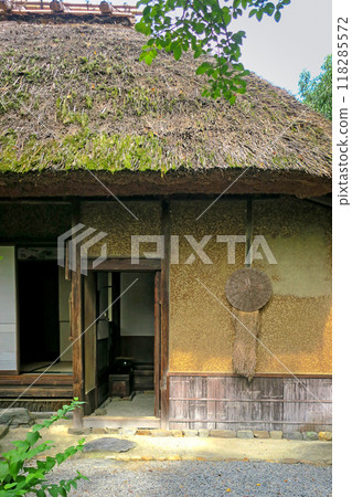 The exterior of the Rakushisha building in Saga-Arashiyama, Kyoto 118285572