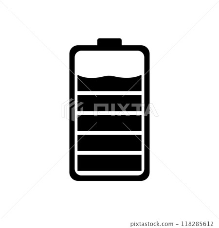 battery icon logo vektor 118285612