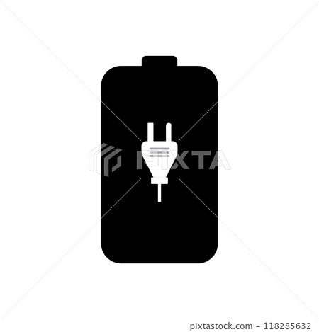 battery icon logo vektor 118285632