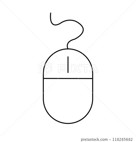 komputer mouse logo vektor komputer mouse logo vektor 118285682