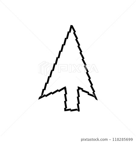 cursor logo stock vektor 118285699