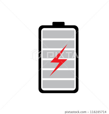 battery icon logo vektor 118285714