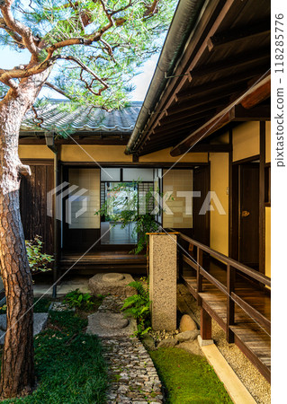 【奈良縣】奈良町格子屋的優雅庭院 118285776