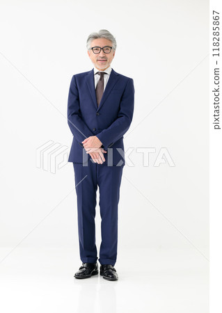 Businessman taking a pose Businessman taking a pose 118285867