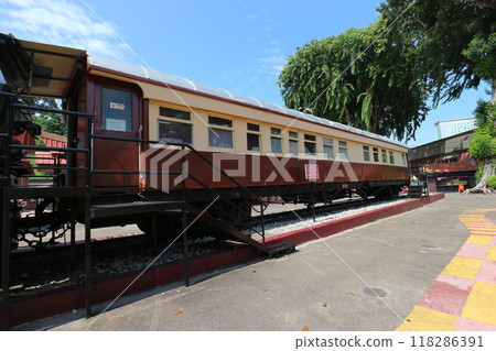 馬來西亞馬六甲保存完好的鐵路車輛 118286391