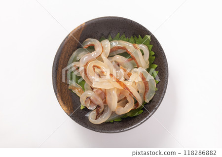 [From the Ariake Sea, Fukuoka Prefecture] Raw jellyfish, sashimi jellyfish 118286882