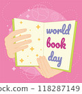 World book day poster Vector 118287149