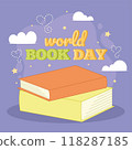 World book day poster Vector 118287185