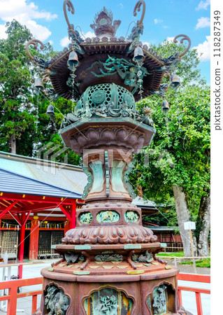 Copper and iron lantern (vertical) Copper and iron lantern (vertical) 118287349