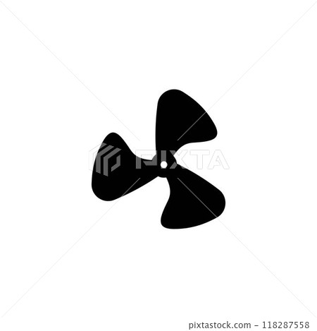 wind fan logo 118287558