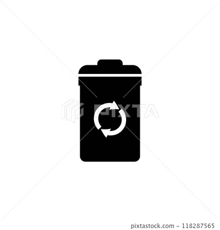 trash can logo 118287565