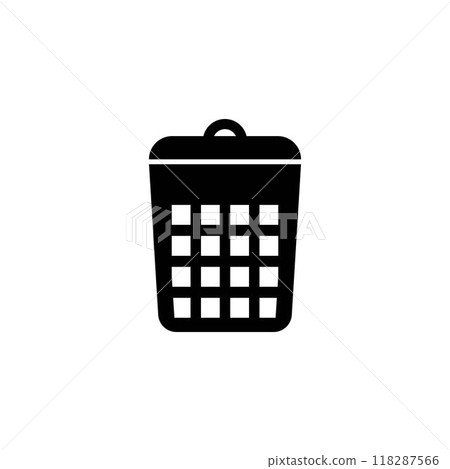 trash can logo trash can logo 118287566