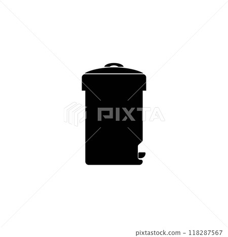 trash can logo 118287567