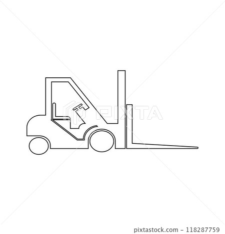 forklift logo 118287759