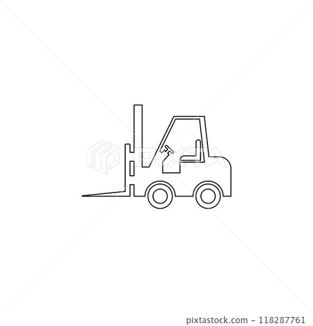 forklift logo forklift logo 118287761