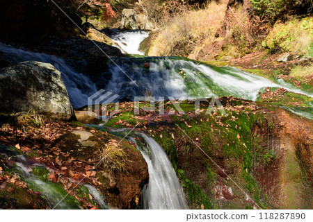 秋季信州押通隱瀑布 118287890