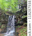 Landscape with a waterfall 118287938