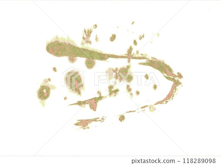 Flowing water, ink painting style splash 118289098