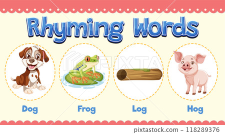 Rhyming Words for Kids Rhyming Words for Kids 118289376