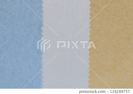 Three-color color scheme pattern using washi paper [Background material] 118289757