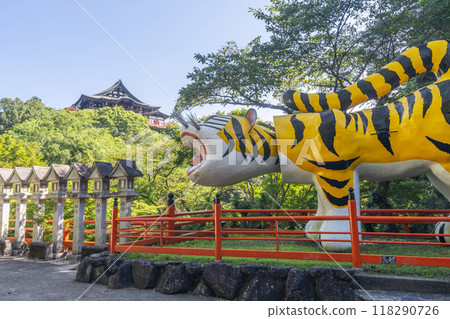 奈良朝來孫師寺 世界上最吉利的老虎 118290726