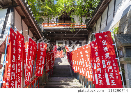 Approach to Chogosonshiji Temple, Nara 118290744