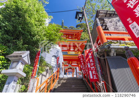 Nara Chogosonshiji Temple Gyokuzo-in Three-story Pagoda 118290746