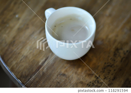espresso or hot cappuccino, hot coffee or hot latte coffee espresso or hot cappuccino, hot coffee or hot latte coffee 118291594