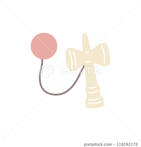 Kendama illustration (color) 118292178