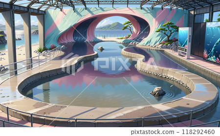 「洞穴水族館入口」 「洞穴水族館入口」 118292460