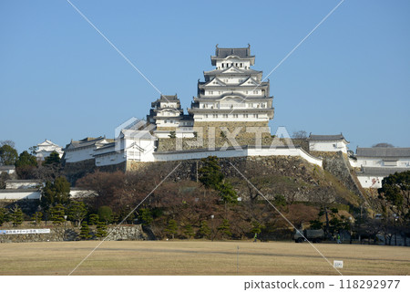 姬路城，天守閣遠景，兵庫縣姬路市 118292977