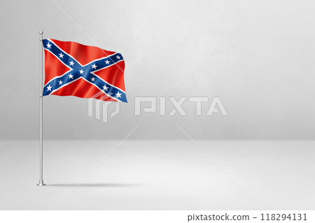 Confederate flag isolated on white Confederate flag isolated on white 118294131