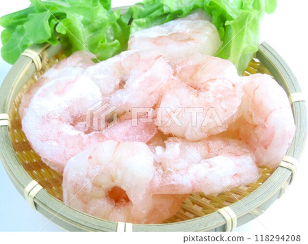 Frozen shrimp Frozen shrimp 118294208