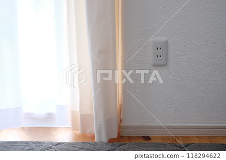 插座和石膏牆 - 自然形象 118294622