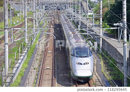 上越新幹線上毛高原 JR 東日本 E3 系列 L65 編組（仙台）翼 118295645