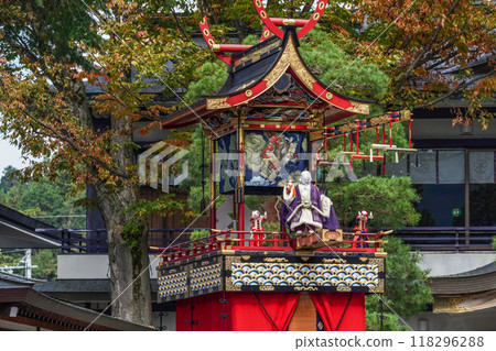 Karakuri Dedication to the Autumn Takayama Festival (Hachiman Festival) 118296288