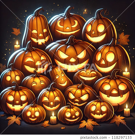Halloween pumpkin 118297133