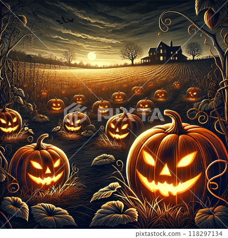 Halloween pumpkin 118297134