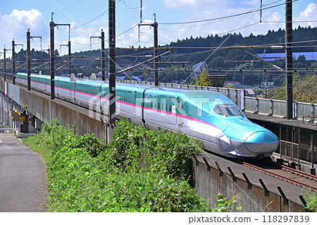 Tohoku Shinkansen Utsunomiya-Nasushiobara JR East E5 series U46 formation (Sendai) Hayabusa Yamabiko Nasuno 118297839